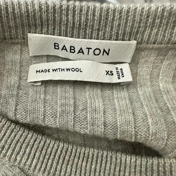 Aritzia Barbaton Wool Nathaniel Crop Top size xs - Picture 6 of 6